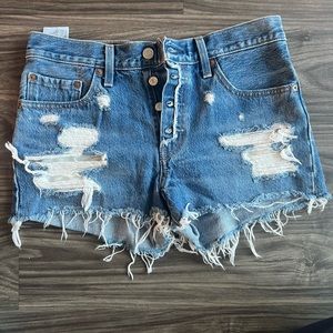 Levi’s denim shorts